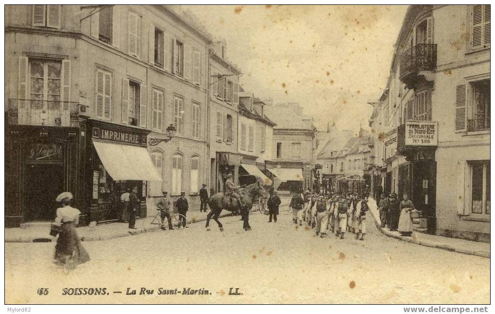 SOISSONS Rue Saint Martin - Soissons
