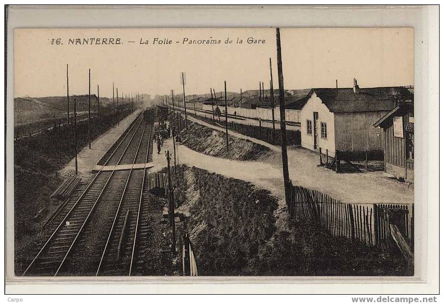 NANTERRE - La Gare. - Nanterre