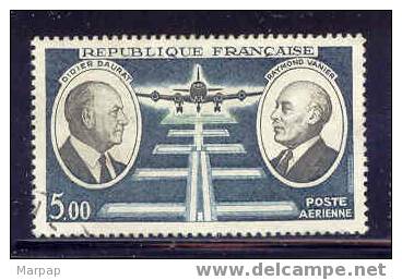 France, Yvert No 46 - 1960-.... Afgestempeld