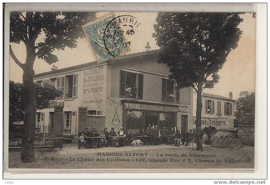 MAISONS ALFORT - Le Chalet Des Cyclistes. - Maisons Alfort