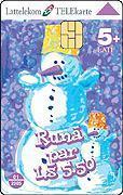 Latvia-LATVIA - New Year, Snowman, Calendar 2004 - Latvia