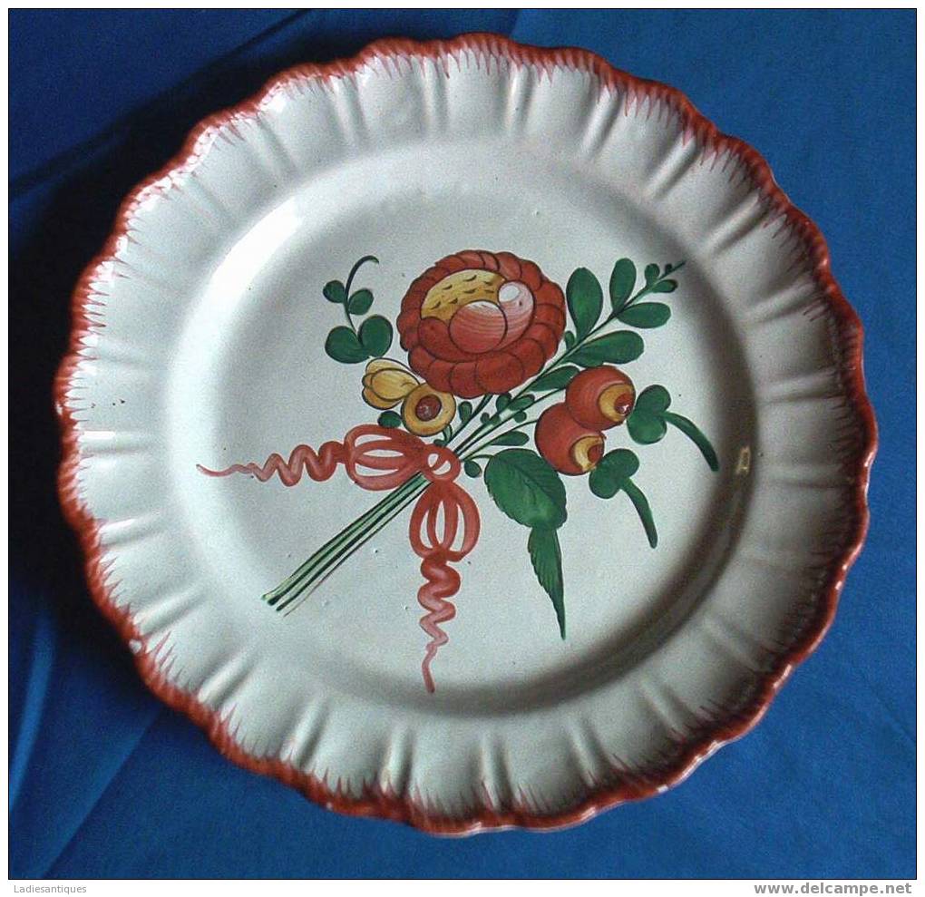 De L´Est - Assiette - Bord - Plate - AS 1695 - Est (FRA)