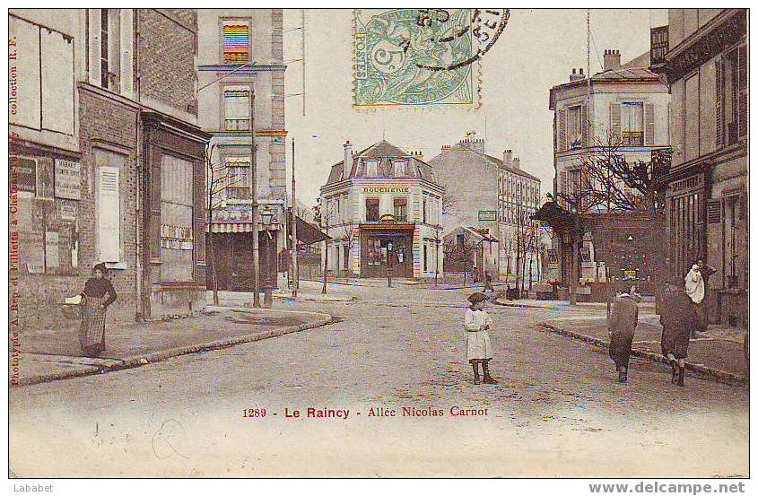 LE RAINCY  N° 1289 ALLEE NICOLAS CARNOT - Le Raincy