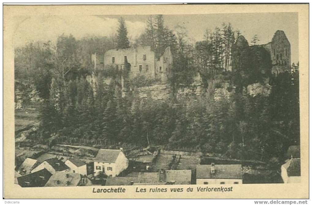 Larochette - Les Ruines Vues Du Verlorenkost - Larochette