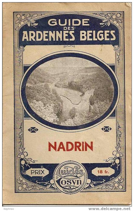 NANDRIN : Guide Des Ardennes Belges - Voir Descriptif Et Scan - Champagne - Ardenne