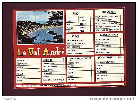 16367 Le Val André N°6 édit.Artaud Belle Cpsm - Pléneuf-Val-André
