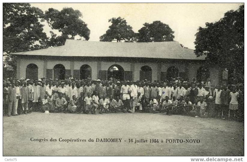 DAHOMEY - PORTO-NOVO - Congrès Des Coopératives 16 Juillet 1954 - Dahome