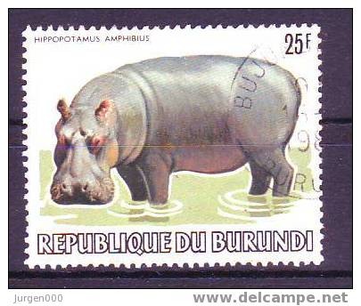 Burundi Nr 1588, Michel = 35 € (Y09474) - Rhinoceros