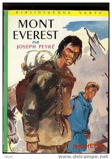 "MONT EVEREST" De Joseph Peyré. Edition Hachette N° 80 (1964). Bon état - Bibliothèque Verte