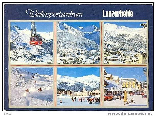 LENZERHEIDE  LUFTSEILBAHN - Lantsch/Lenz