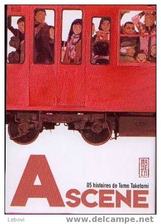 "ASCENE" - 05 Histoires De Tomo Taketomi - 1 Volume  - Ed.  Kana Dargaud-Lombard Brxls - Mangas Versione Francese