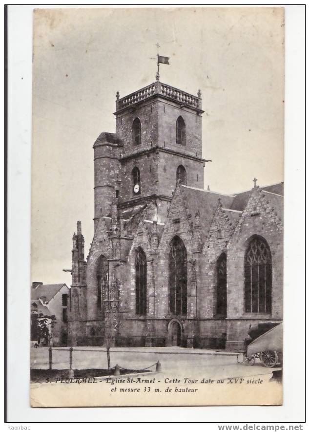 CPA---56----PLOERMEL----EGLISE - Ploërmel