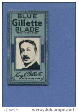 Une Lame De Rasoir BLEU GILLETTE BLADE  (L162) - Razor Blades