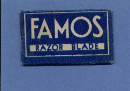 Une Lame De Rasoir  FAMOS    (L3) - Razor Blades