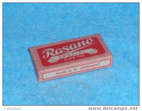 Lames De Rasoir * RASANO SPEZIAL * , Boite Contenant 10 Lames (lade 6) - Razor Blades