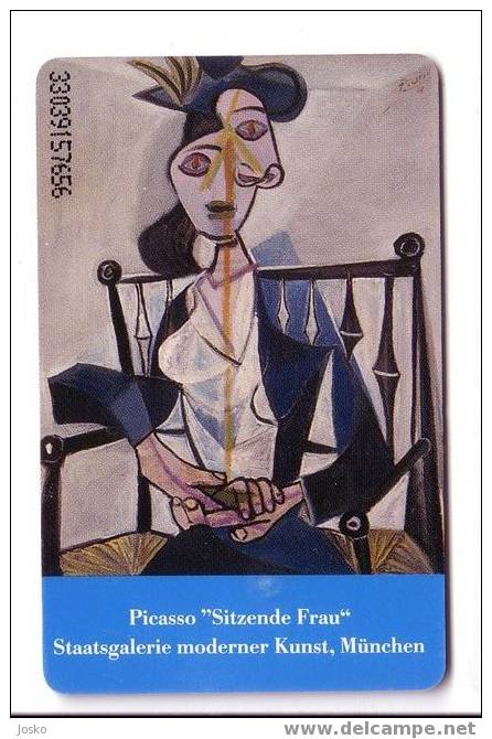 PICASSO  ( Germany Rare Card 20.000 Ex. Only)  Peinture - Painting – Tableau - Paintings - Peinture - Tableaux - Pintura - Painting