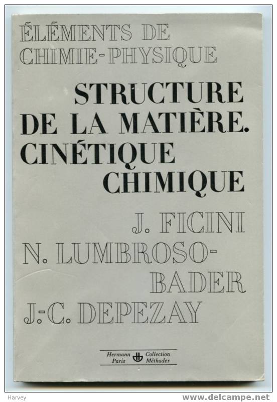 Structure De La Matière. Cinétique Chimique - 18+ Years Old