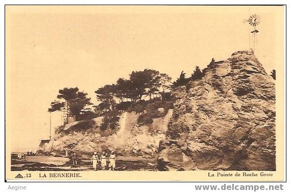 Eolienne- Eoliennes  - Ref No 71-la Bernerie - La Pointe De Roche Grise  - Bon Etat - Châteaux D'eau & éoliennes