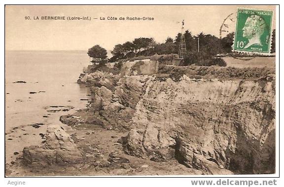 Eolienne- Eoliennes - Ref No 62-la Bernerie -la Cote A Roche Grise  - Bon Etat - Water Towers & Wind Turbines