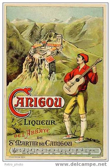 Liqueur De L'Abbaye De St-Martin Du Canigou - Publicité