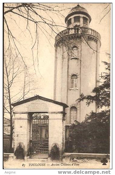 Chateau D Eau - Ref No 44- Toulouse - Ancien Chateau D Eau  -bon Etat - Watertorens & Windturbines