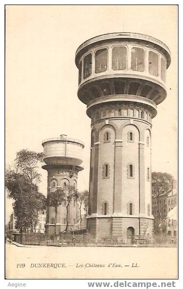 Chateau D Eau - Ref No 41-dunkerque - Les Chateaux D Eau   -bon Etat - Wassertürme & Windräder (Repeller)