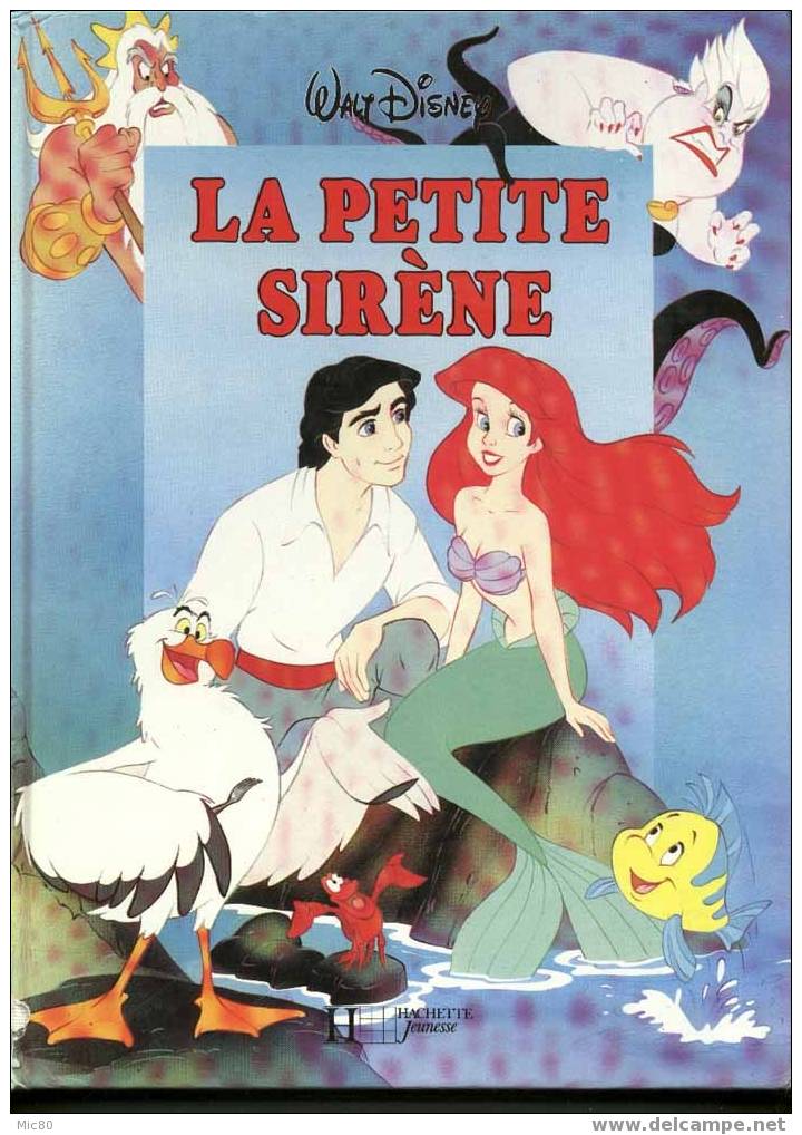 Livre "La Petite Sirène" Walt Disney. - Disney