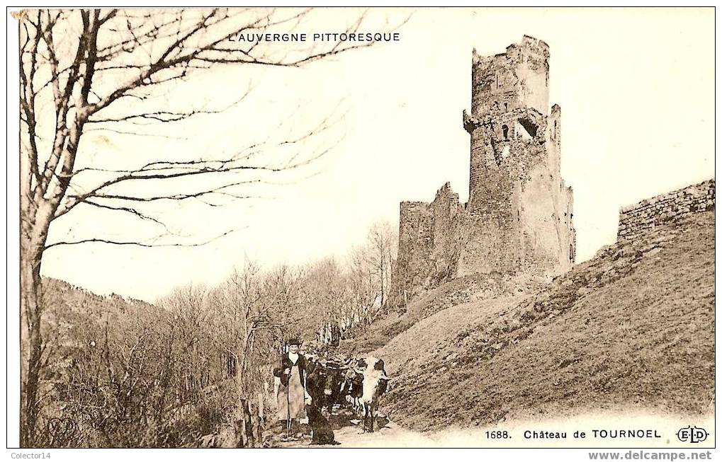 CHATEAU DE TOURNOEL 1910 - Volvic