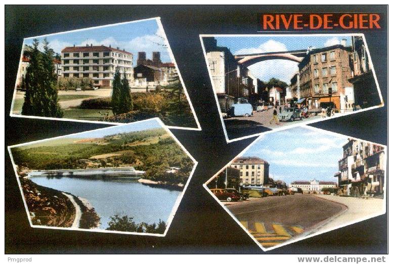 42 - RIVE DE GIER - Centre Industriel Et Commercial - Multivues - 81.49 - Rive De Gier