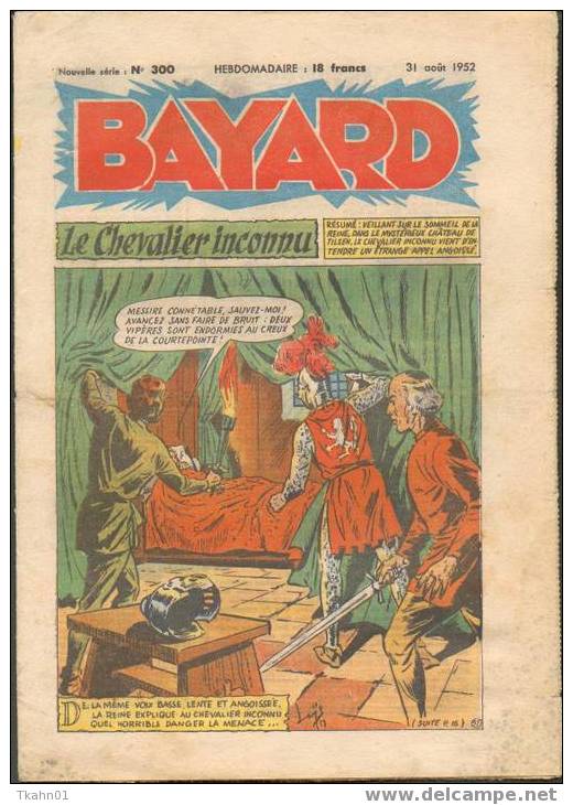 BAYARD  NOUVELLE SERIE  N° 300   DU  31  AOUT  1952 - Bayard