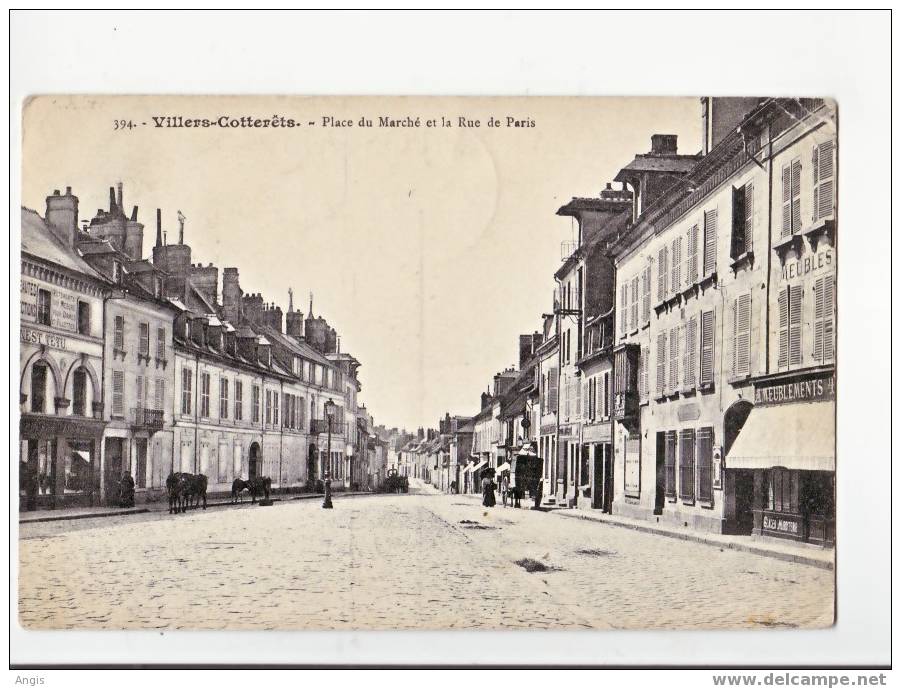 CPA----02-----Villers Cotterets -----RUE De PARIS - Villers Cotterets