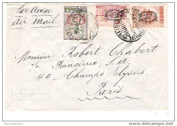 LETTRE POUR PARIS - Postmarks - EMA (Printer Machine)