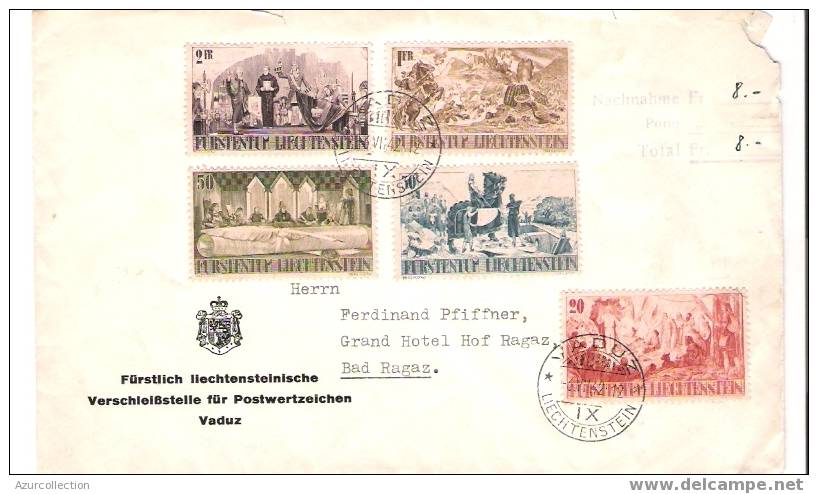 LETTRE SERIE 1942 - Storia Postale