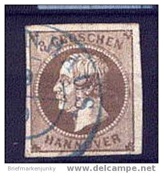 1450) Hannover Mi.Nr.16a Gestempelt Ca 75 € - Hanover
