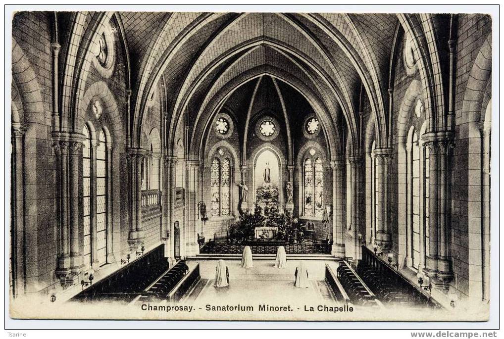 91 - Champrosay :  La Chapelle Du Sanatorium Minoret - Draveil