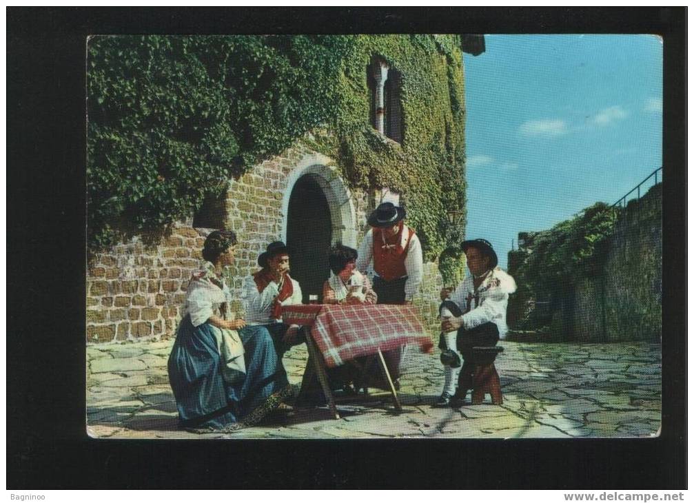 GORIZIA Postcard ITALIA COSTUMI FRIULANI - Kostums