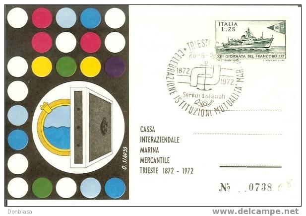 Cassa Interaziendale Marina Mercantile: Trieste 1872 - 1972 - Maritime