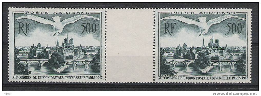 Superbes  -  2 PA  20  Avec Pont Interpanneaux  -  Neufs**  -  Parfait état - 1927-1959 Nuevos