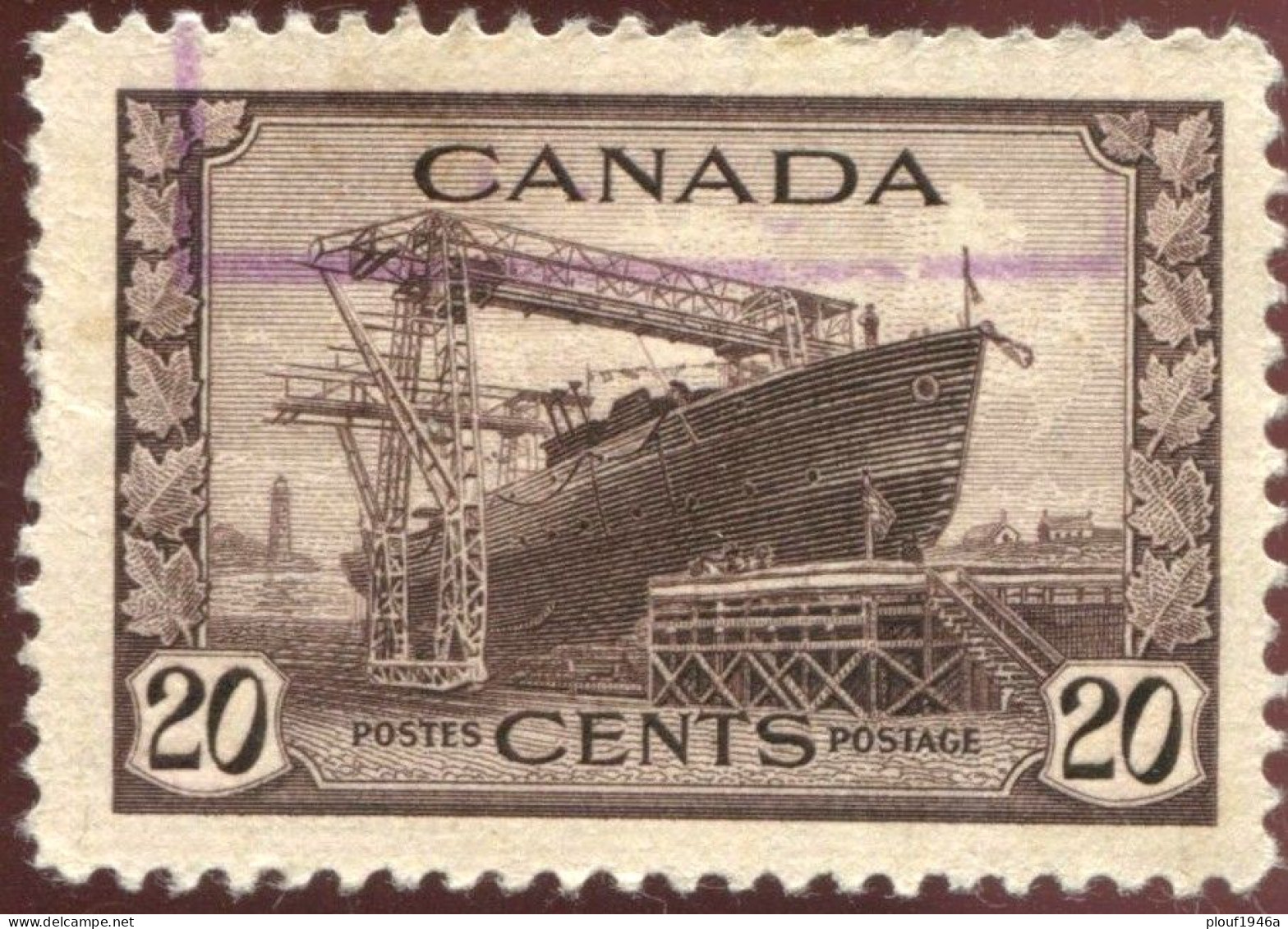 Pays :  84,1 (Canada : Dominion)  Yvert Et Tellier N° :   216 (o) - Used Stamps