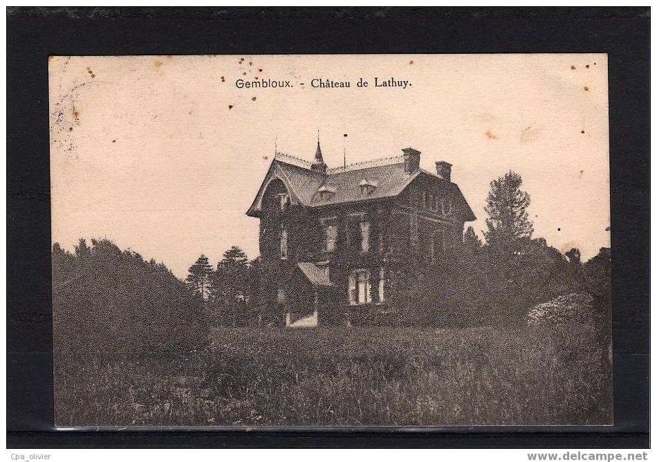 BEL GEMBLOUX Chateau De Lathuy, Ed ?, 1920 - Gembloux