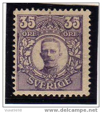 SUEDE: TP N° 71 * - Unused Stamps