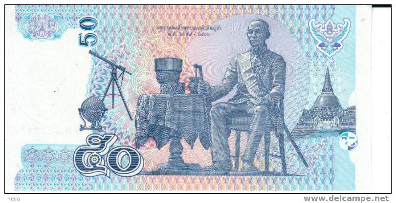 THAILAND 50  BAHT  KING PORTRAIT  FRONT & BACK  NEW ISSUE UNC  READ DESCRIPTION !! - Tailandia