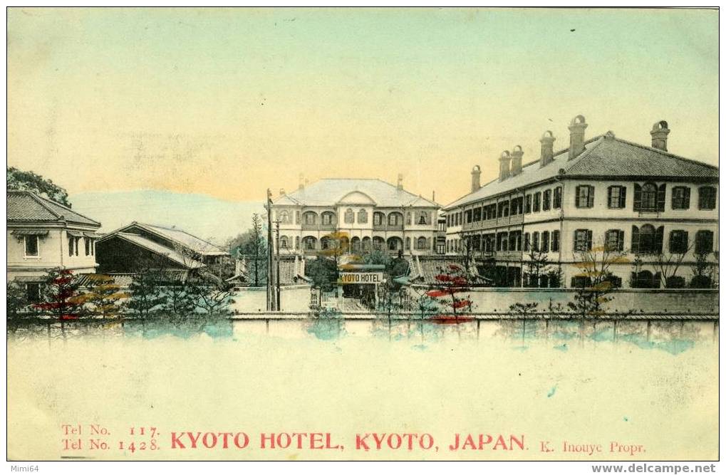 JAPON . KYOTO .   KYOTO HOTEL . - Kyoto