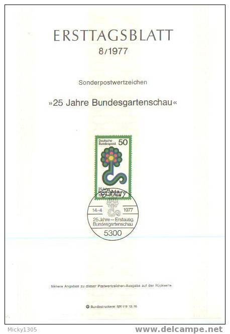 Germany - ETB 8/1977 (Z117)- - 1974-1980