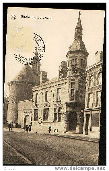 5553 -  Binche  Hôtel Des Postes - Binche