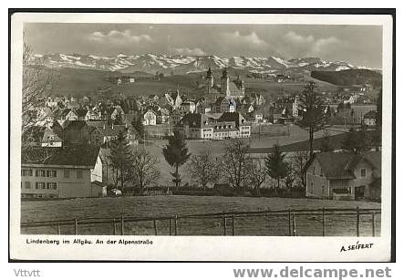 Lindenberg Il Allgäu. An Der Alpenstrabe (circulée, 1940) Alfred Seifert. - Lindenberg I. Allg.