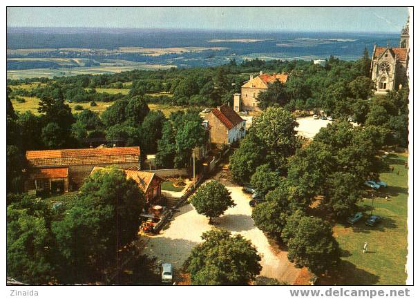 CARTE POSTALE DES ENVIRONS DE DOLE - MONT-ROLAND - VUE AERIENNE DU CHALET - Dole