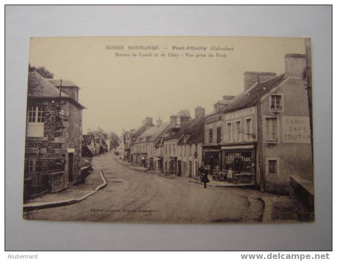 Pont-d'Ouilly. Routes De Condé Et De Clécy - Pont D'Ouilly