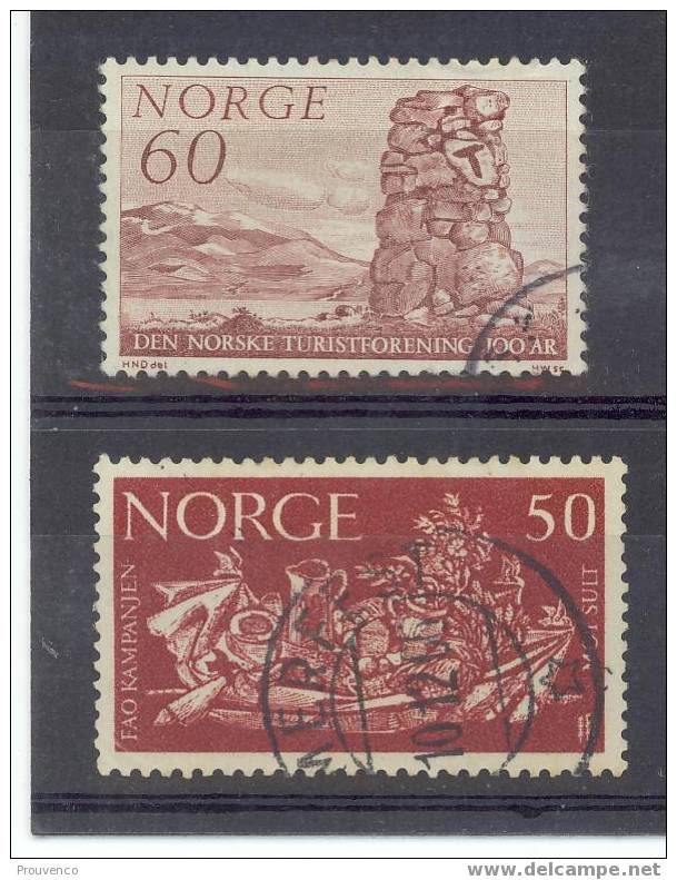 NORVEGE  NORGE NORWAY  Used Ob. 454  - 516  ++ Tb - Gebraucht