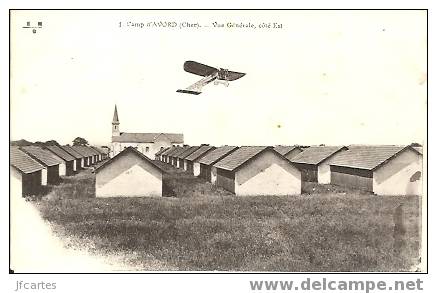 18 D - Camp D'AVORD - Vue Générale, Côté Est - Avord
